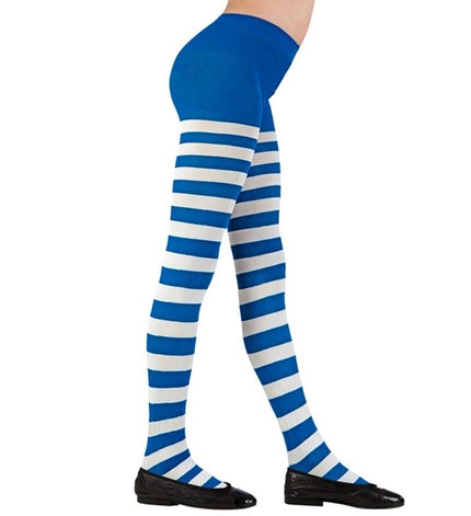 Widmann SRL Panty blauw/wit gestreept  Liv
