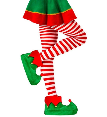 Widmann SRL Panty gestreept rood / wit one size Elf