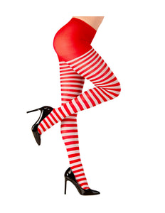 Widmann SRL Panty rood wit gestreept Pipi