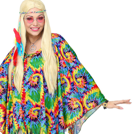 Widmann SRL Parel armband hippie met bloem