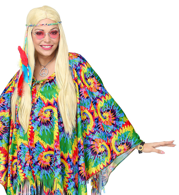 Widmann SRL Parel armband hippie met bloem