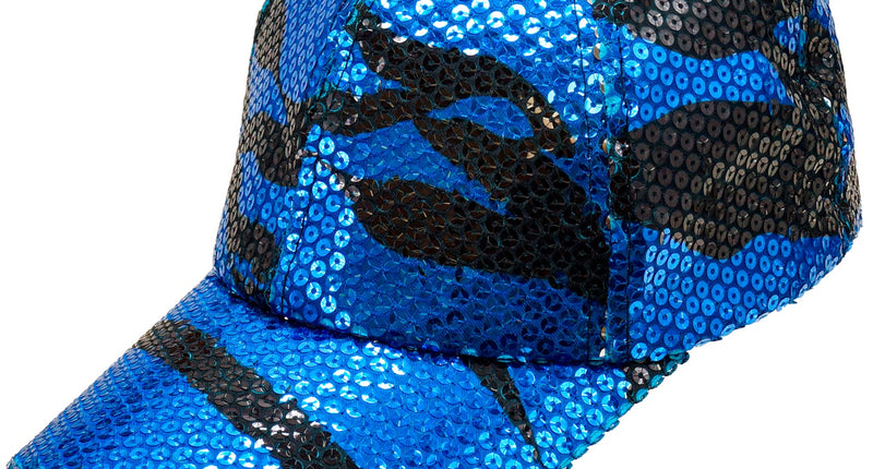 Widmann SRL Pet pailletten blauwe golf