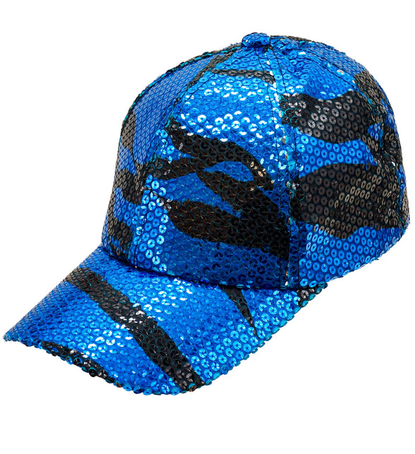 Widmann SRL Pet pailletten blauwe golf
