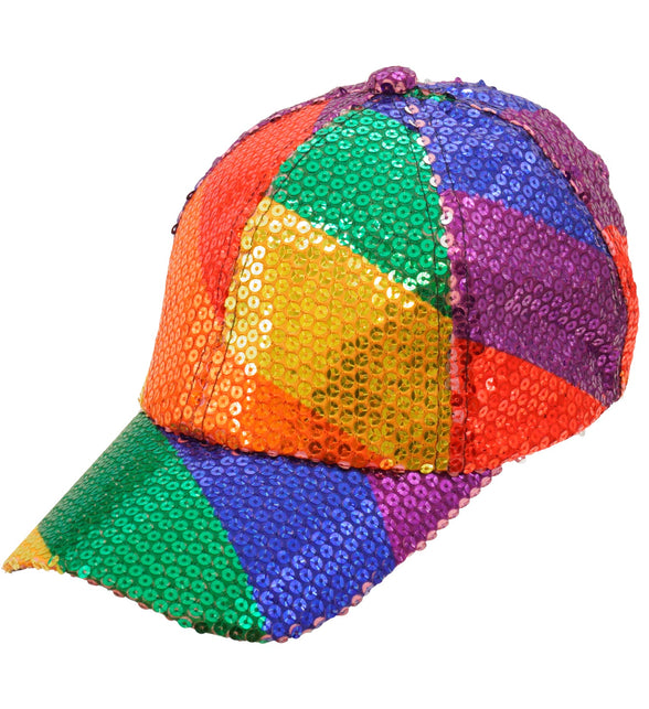 Widmann SRL Pet pailletten regenboog