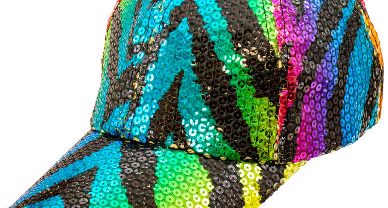 Widmann SRL Pet pailletten regenboog tijger