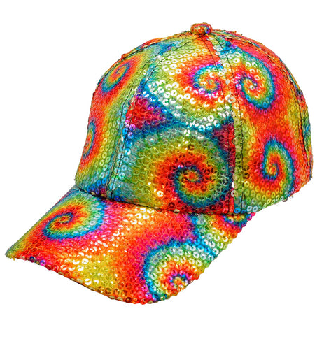 Widmann SRL Pet pailletten tie dye