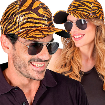 Widmann SRL Pet pailletten tijger