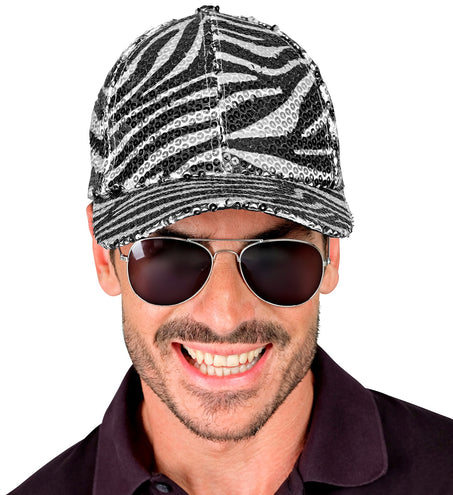 Widmann SRL Pet pailletten zebra