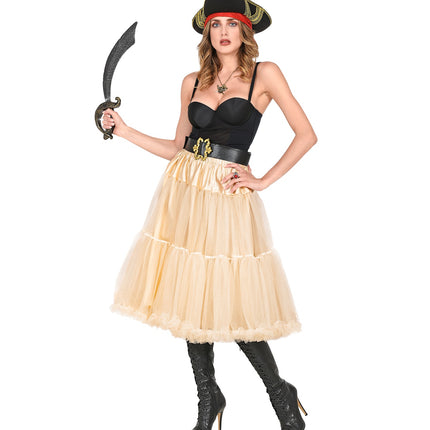 Widmann SRL Petticoat creme tule 65cm