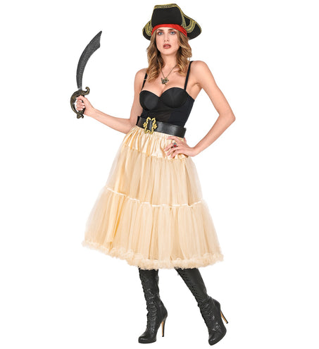 Widmann SRL Petticoat creme tule 65cm