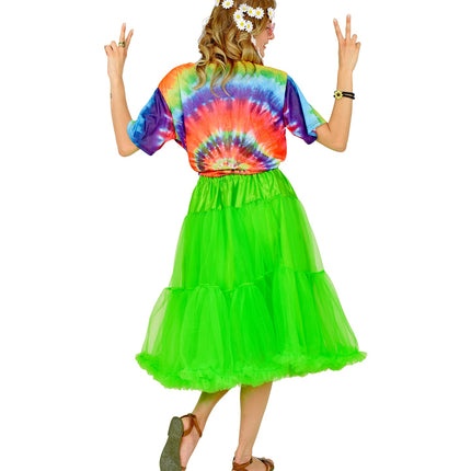 Widmann SRL Petticoat groen tule 65cm