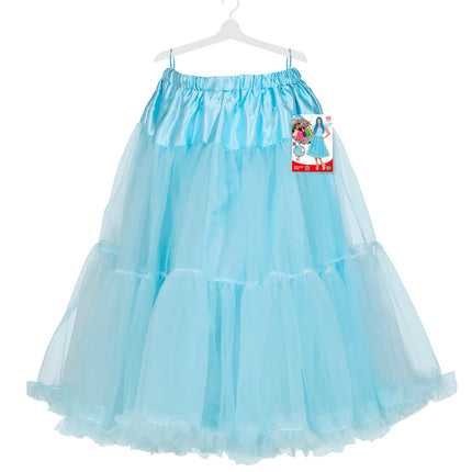 Widmann SRL Petticoat licht blauw tule 65cm