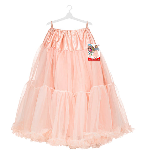 Widmann SRL Petticoat oud roze tule 65cm