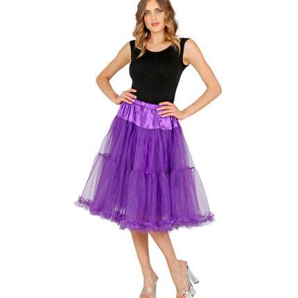Widmann SRL Petticoat paars tule 65cm