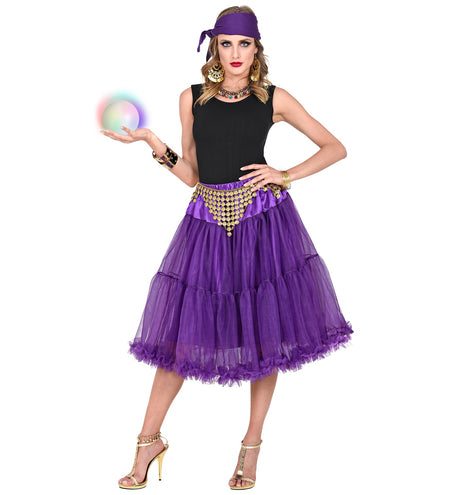 Widmann SRL Petticoat paars tule 65cm