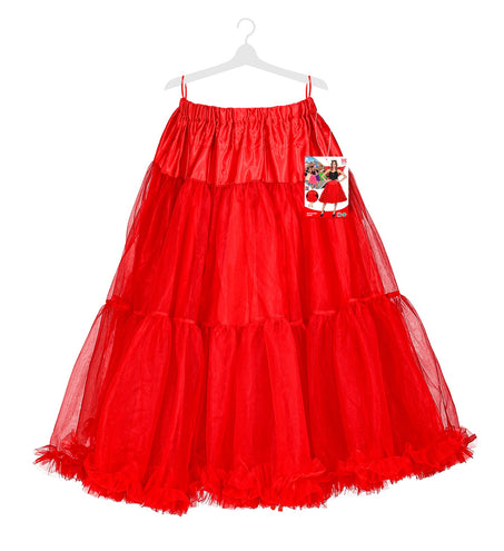 Widmann SRL Petticoat rood tule 65cm