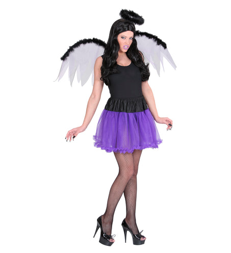 Widmann SRL Petticoat zwart/paars dames