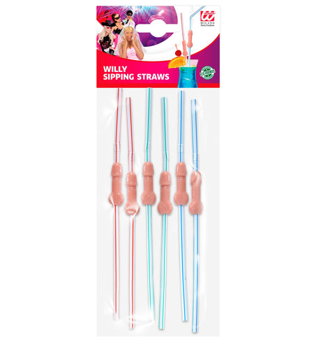 Widmann SRL Piemel rietjes meerkleurig