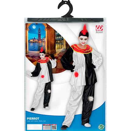Widmann SRL Pierrot pak blacky
