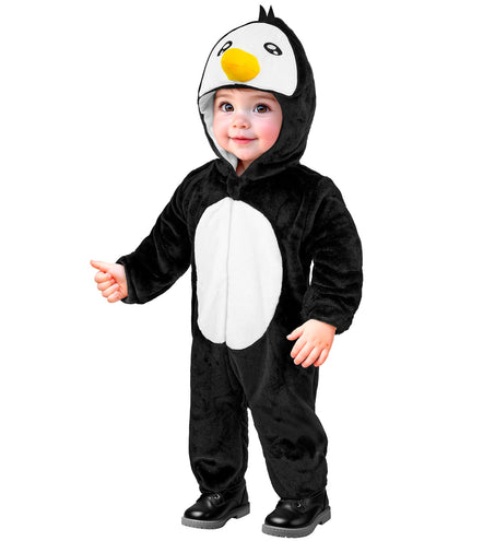 Widmann SRL Pinguin kostuum pluche fluweel