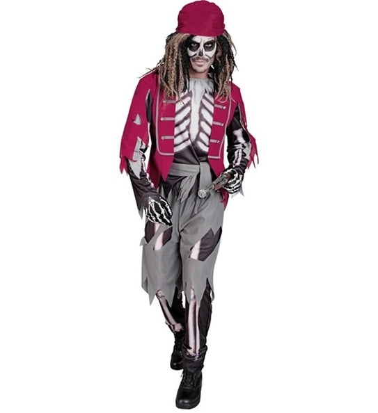 Widmann SRL Piraat skelet kostuum Jack