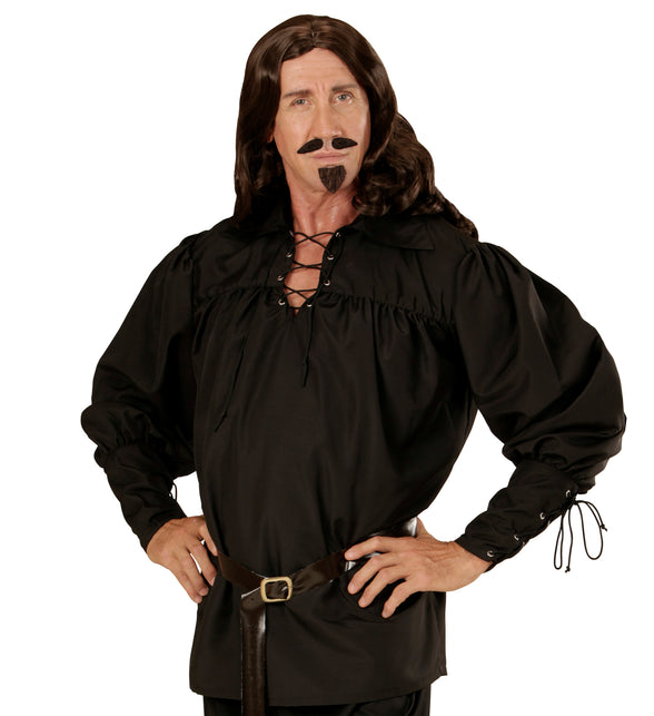 Widmann SRL Piraten blouse in zwart