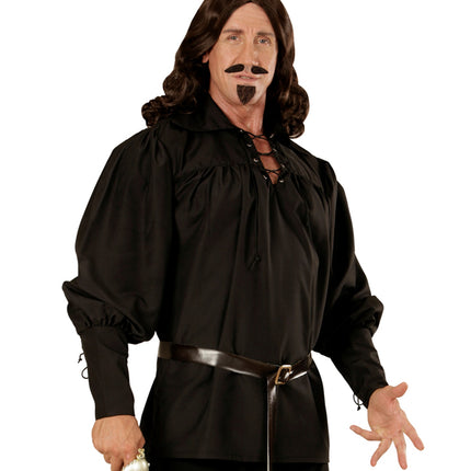Widmann SRL Piraten blouse in zwart