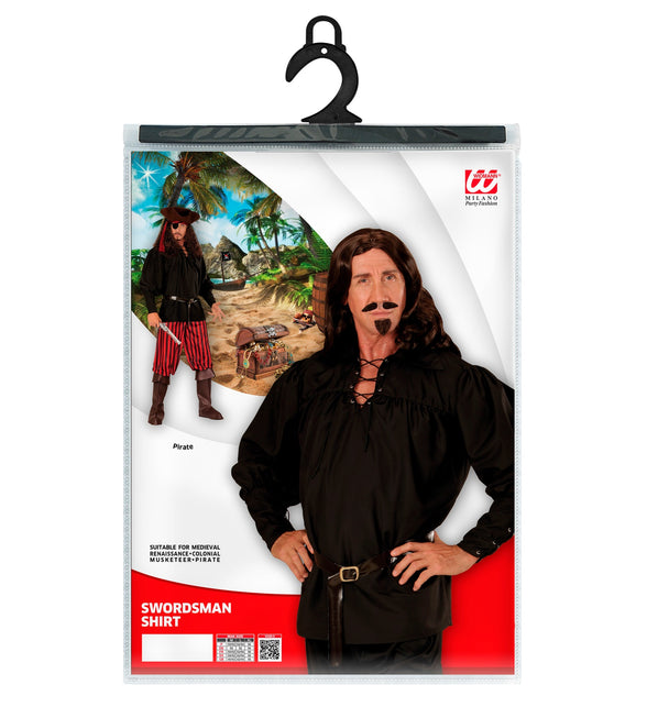 Widmann SRL Piraten blouse in zwart