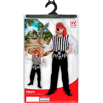 Widmann SRL Piraten jongen Kees voor kinderen.