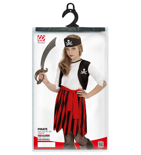 Widmann SRL Piraten jurkje Sara voor meisjes
