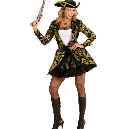 Widmann SRL Piraten Kapitein jas/jurk Linda