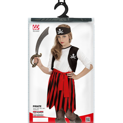 Widmann SRL Piraten meisje Giselle kind