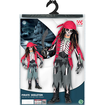 Widmann SRL Piraten pak Kapitein kinderen