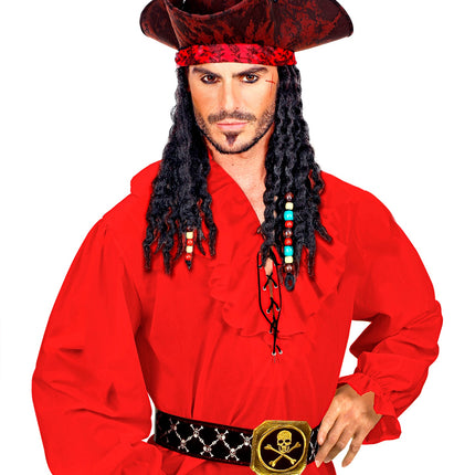 Widmann SRL Piraten riem met gesp