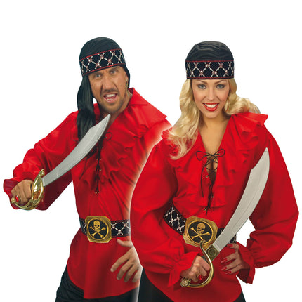 Widmann SRL Piraten riem met gesp