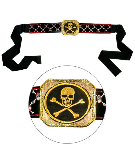 Widmann SRL Piraten riem met gesp