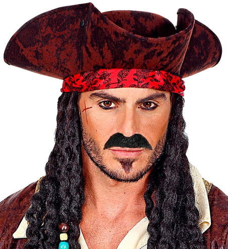 Widmann SRL Piraten snor voor piraten