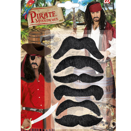 Widmann SRL Piraten snor voor piraten