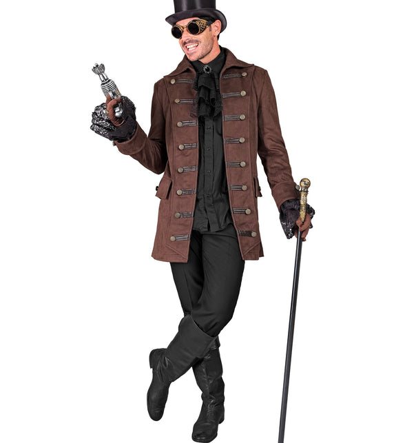 Widmann SRL Piraten/ steampunkjas voor heren