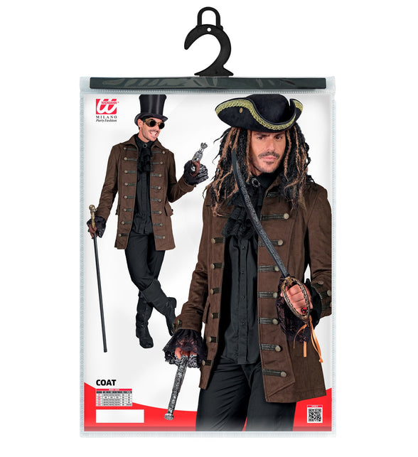 Widmann SRL Piraten/ steampunkjas voor heren