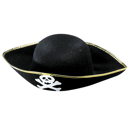 Widmann SRL Piratenhoed met gouden rand