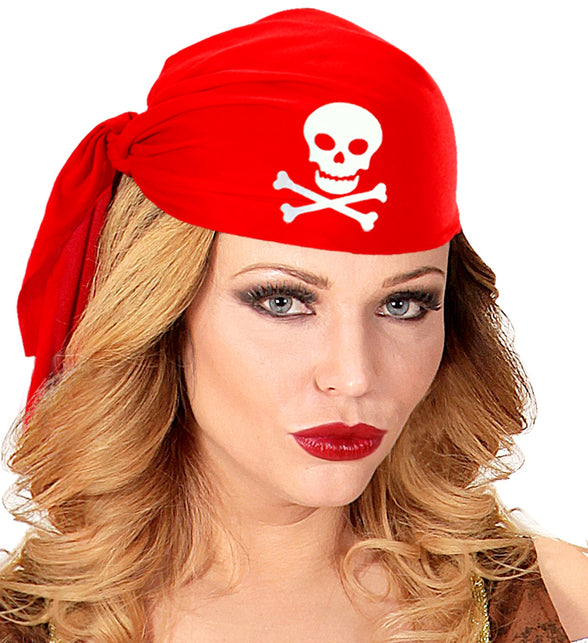 Widmann SRL Piratenhoed rood vilt