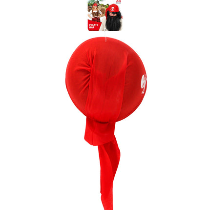 Widmann SRL Piratenhoed rood vilt