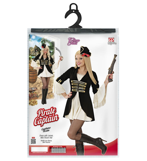 Widmann SRL Piratenkapitein kostuum Maggie