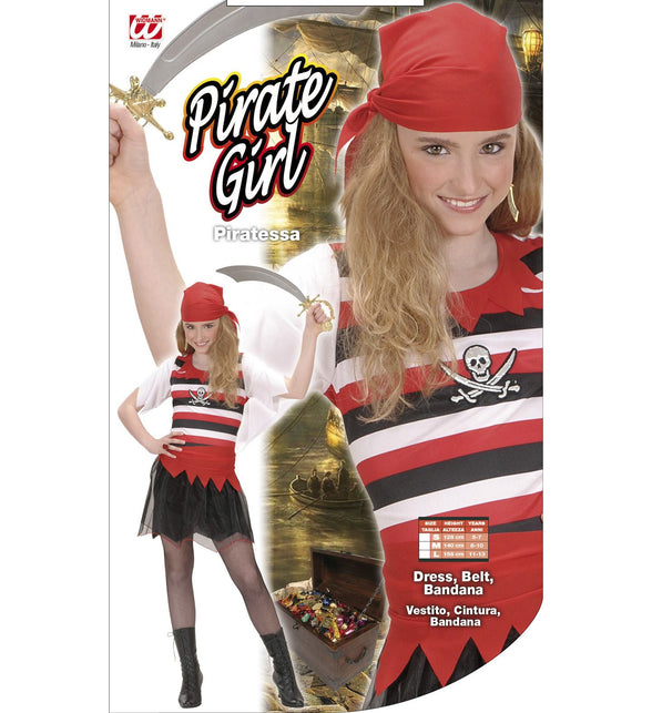 Widmann SRL Piratenpak Manon kinderen