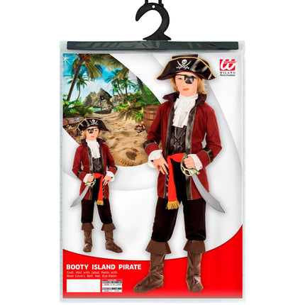 Widmann SRL Piratenpak Roofeiland kind