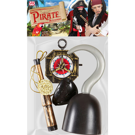 Widmann SRL Piratenset verkleed set Krijn