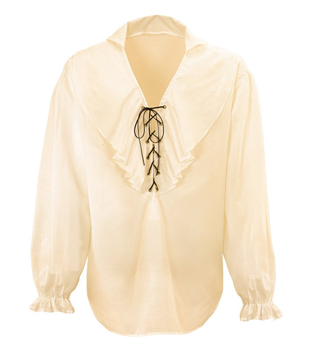 Widmann SRL Piratenshirt beige boeren shirt