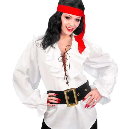 Widmann SRL Piratenshirt dames wit
