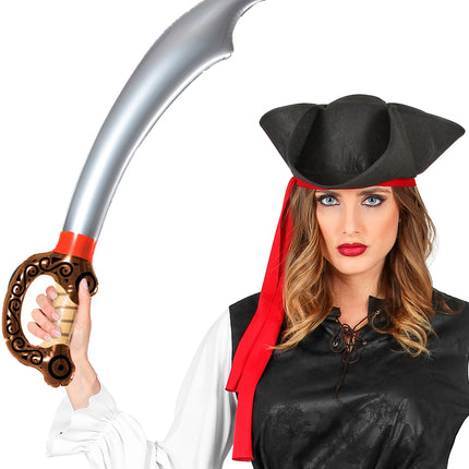 Widmann SRL Piratenzwaard opblaasbaar 75cm